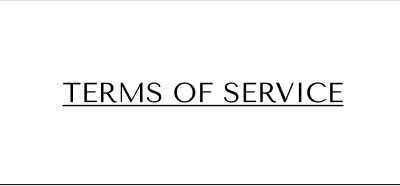 TERMS OF SERVICE