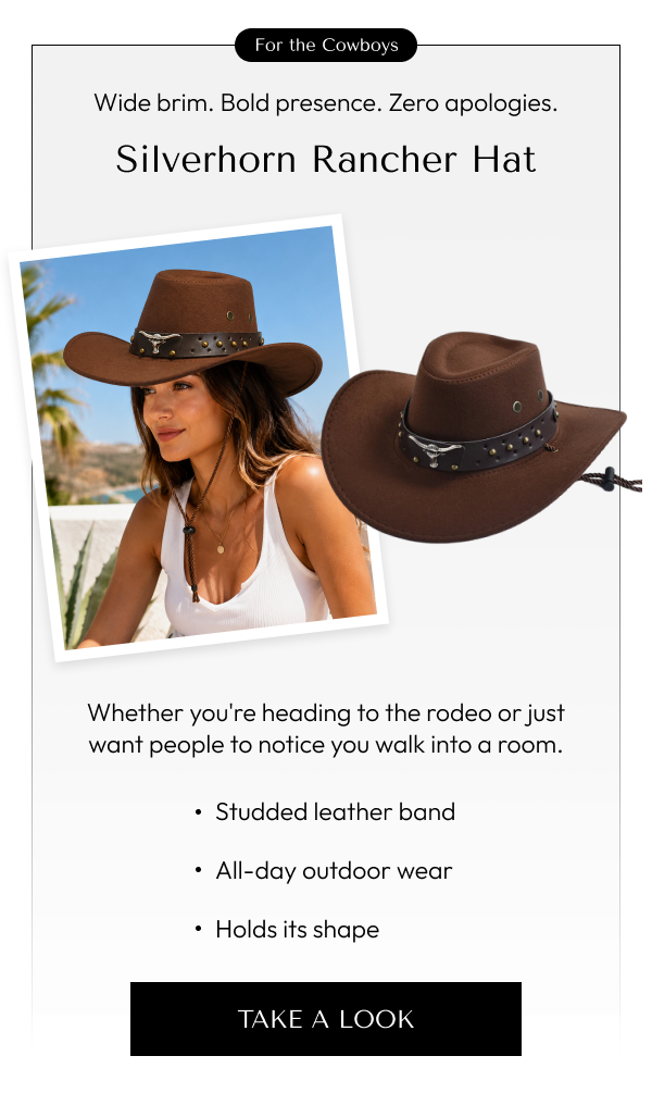 Every hat tells a story. Pick yours